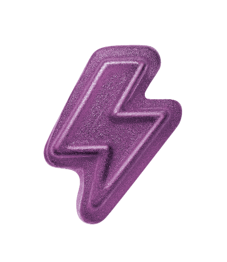 Ruly Energy Candy Gummy Shape Cherry Flavour