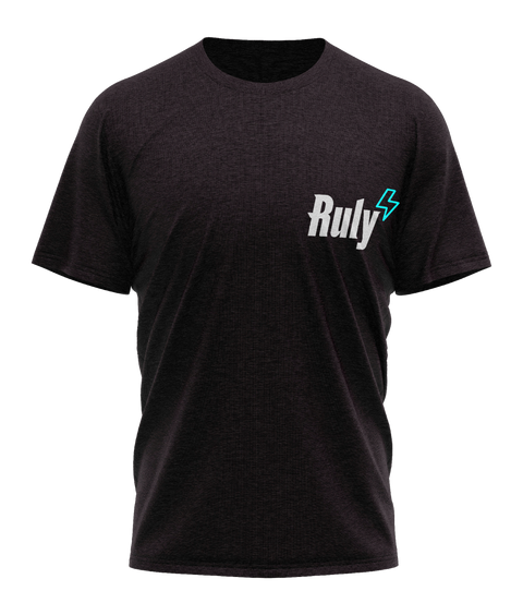 Limited Edition Unisex Black T-Shirt - Ruly Energy Candy